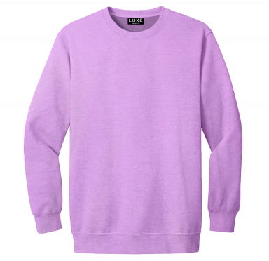 Adult Garment Dye Crewneck Neon Violet (GDCN-100)